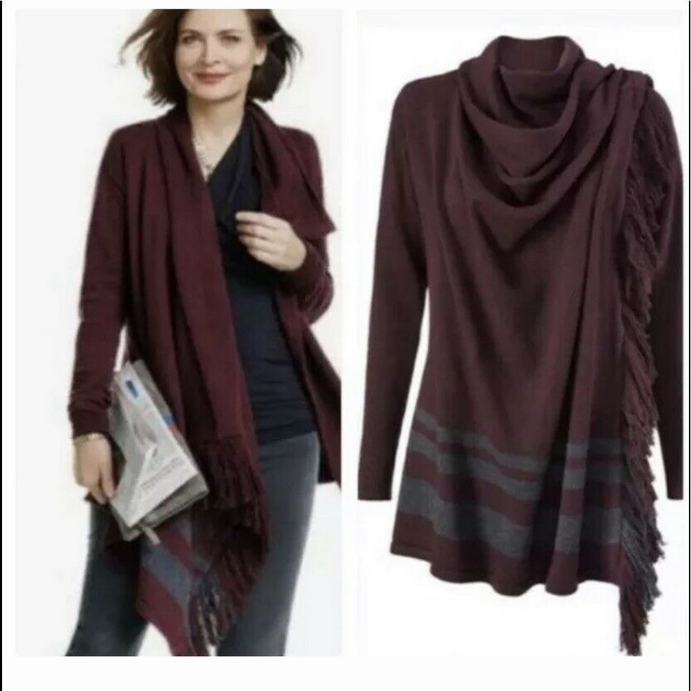 Cabi Port Fringe Seeater #3002 Sz XS‎